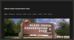 Desktop Screenshot of blackcreekcc.com
